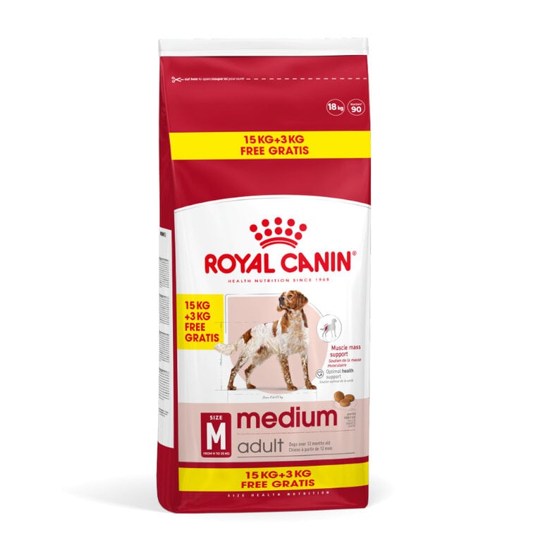 Royal Canin Medium Adult 15kg: nutrição específica para cães de porte médio
